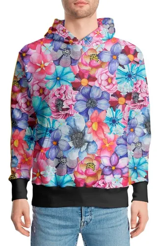 Buzo floreado hombre new arrivals