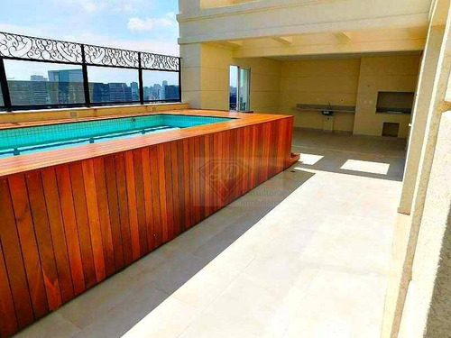 Imagem 7 de 30 de Cobertura Lindemberg Com 4 Dormitórios ,521 M² No Itaim Bibi Com 6 Vagas, - Co1011