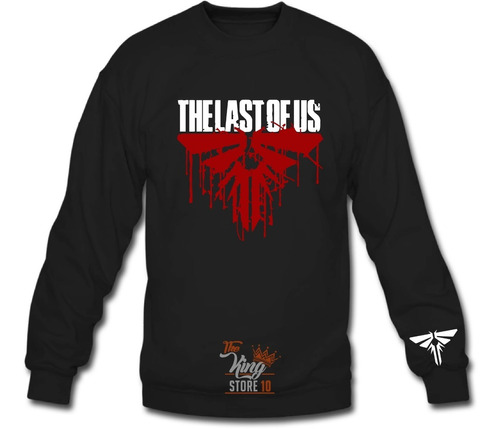 Poleron Cuello Polo, Series, The Last Of Us, Logo Sangriento, Gamer, Virus, Cordyceps / The King Store 10