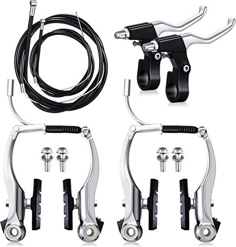 Kit De Aluminio Frenos V-brake De Montaña Bicicleta