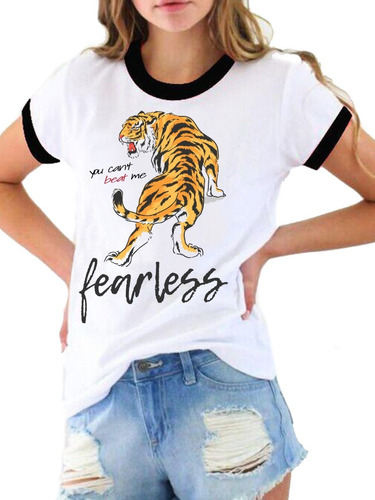 Blusa Tigre / Tiger Estampado Moda Mujer