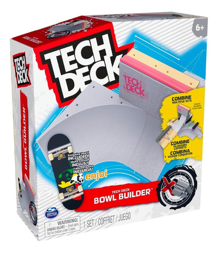 Set De Fingerboard Tech Deck Enjoi Bowl Builder
