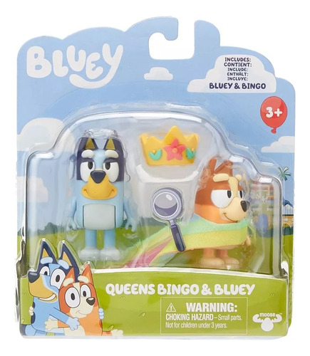 Bluey Set De Figuras Articulada Familia Amigos 