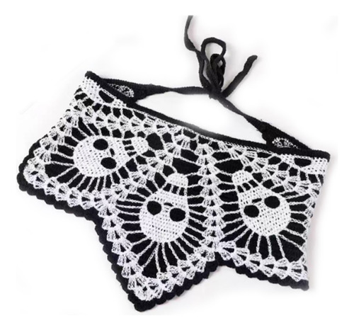 Pañuelo De Crochet Para Mujer, Diadema Con Telaraña