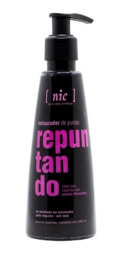 Nic Repuntando Acondicionador Reparador Puntas Vegano 200ml