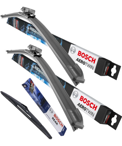 Escobillas X3 Limpiaparabrisas Bosch Aerotwin Fiat Punto 08+