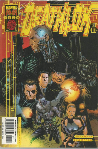 Deathlok N° 11 - Em Inglês - Editora Marvel - Formato 16 X 25 - Capa Mole - Bonellihq Cx242 Nov23