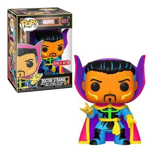 Funko Pop! Marvel: Doctor Strange (black Light) 651 - Target