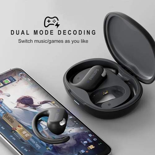 Auriculares Bluetooth Tat2769 De Philips, Color Negro