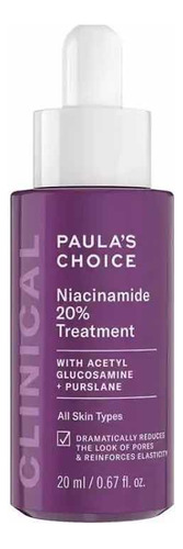 Paula S Choice  Niacinamide 20%/ Trat. Anti Manchas/20ml