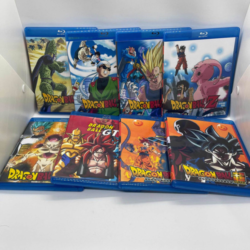 Imagen 8 de 10 de Dragon Ball, Dbz, Dbgt Y Dbsuper Serie Latino Bluray