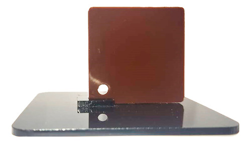 Lamina De Acrílico Café 30 X 40 Cm Grosor 3 Mm