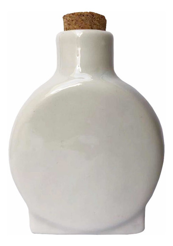 Kit Com 20 Garrafinhas Água Benta Porcelana