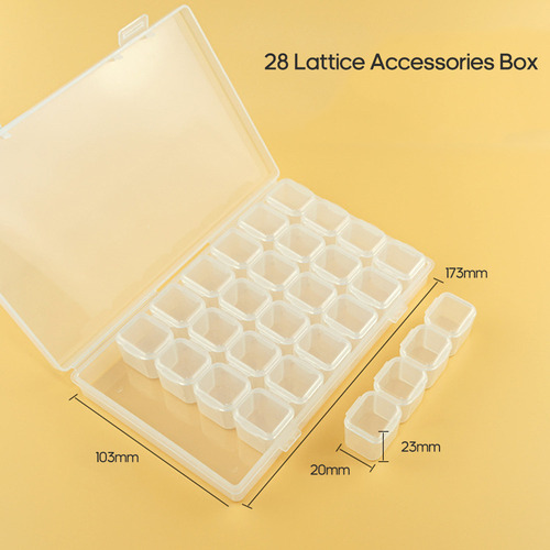 D Caja De Almacenamiento Transparente Shatter De 28