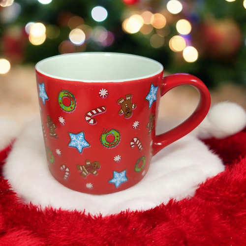 Taza Target Navideña Ceramica Navidad Rojo Navidad