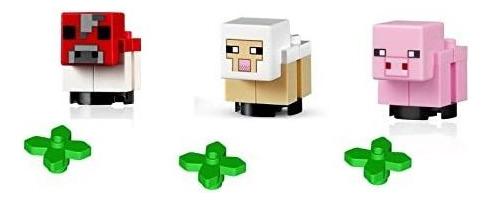 Minifigura Lego Minecraft Animal Combo Bebê Vaca