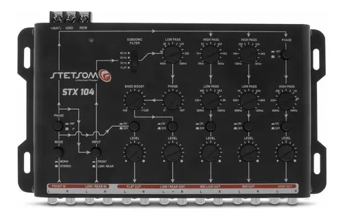 Processador Áudio Stetsom STX2436 Bluetooth - Connect Parts