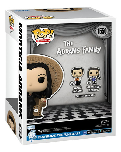Pop! Deluxe: Los Locos Adams - Morticia Addams Con Silla