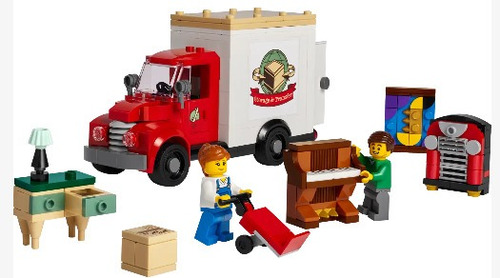Lego Icons Camión De Mudanzas Modelo 40586