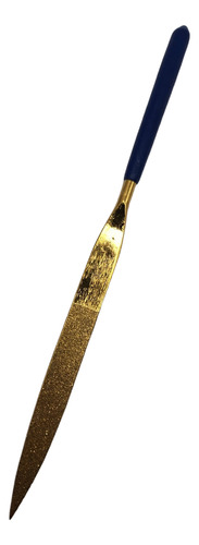Lima Diamantada 180mm D126 Chata Com Ponta Titânio