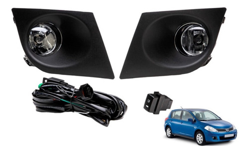 Kit Neblineros Nissan Tiida 2009-2015 831ns Kit Completo