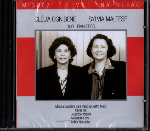 Cd Novo Clélia Ognibene & Sylvia Maltese Duo Pianístico