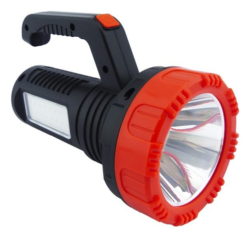 Foco Recargable Led + 2 Cob Baliza Y Linterna