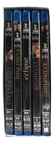 Crepusculo Twilight La Saga Completa 5 Peliculas Blu-ray