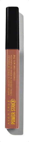 Labial Líquido Mate Avon Power Stay Indeleble Color Non-stop Nude