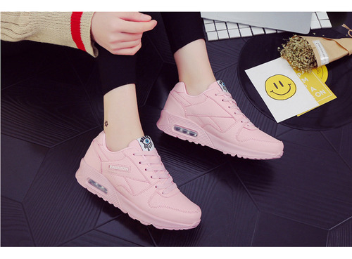 Tenis Deportivos Con Cápsula De Aire Para Mujer, Blanco