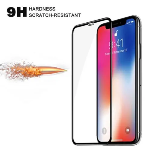 Vidrio Templado 5d iPhone XR Protector Pantalla Completo