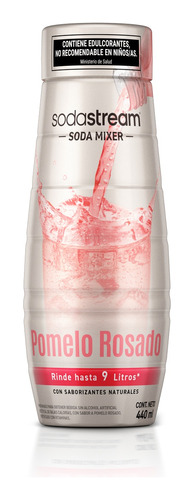 Soda Mixer Pomelo Rosado Sabores De Sodastream 440 Ml