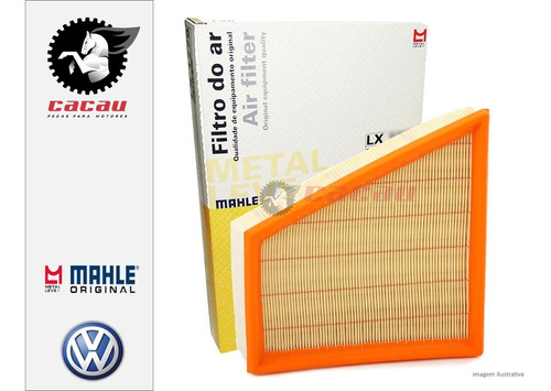 Filtro Ar Motor Volkswagen Polo 1.8 20v Gasolina Lx708