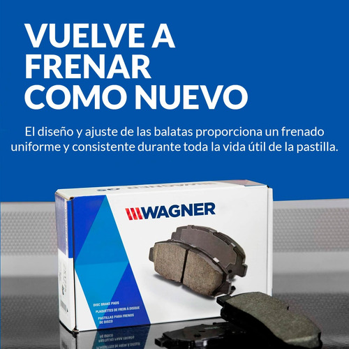 Balatas Traseras Para Kia Sportage 2017-2022 Wagner