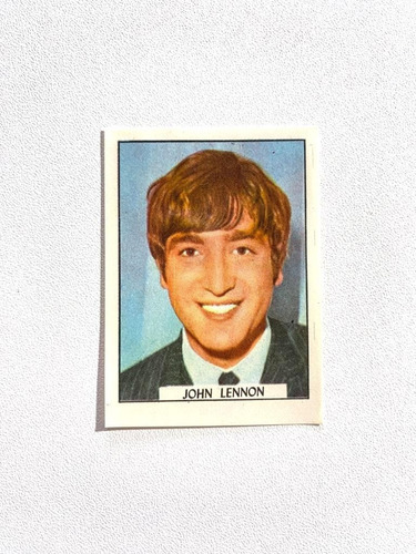 Figurinha Original Álbum Ídolos Tv 1967 John Lennon Beatles