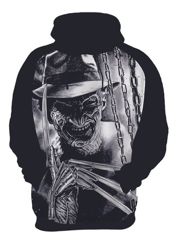 Blusa Moletom Unissex Freddy Krueger Terror Monstro 5