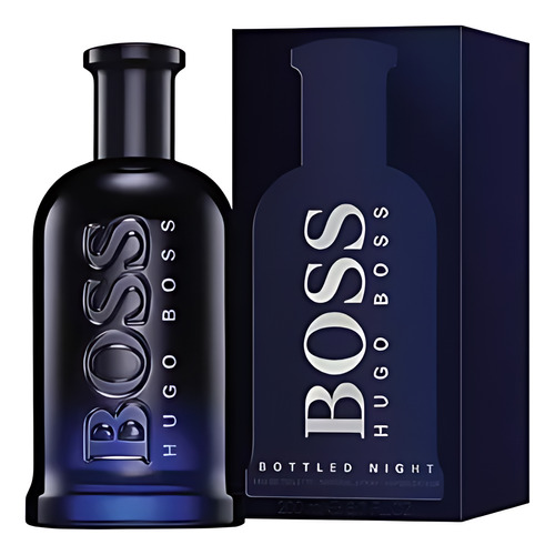 Hugo Boss Bottled Night Edt 200 ml Para Hombre