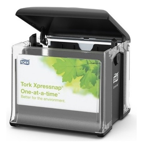 Dispensador Servilleta Tork Xpressnap® Cafe + Carga Gratis Color Negro