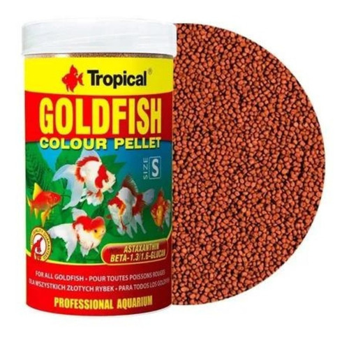 Alimento Para Peces Goldfish Colour Pellet 100ml (36g)