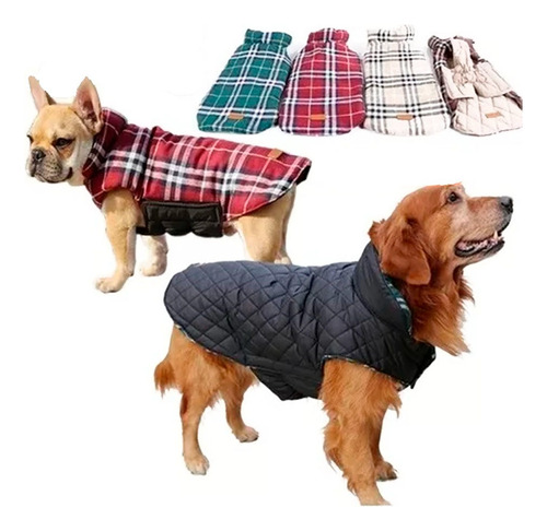 Ropa Para Perros Revesible 48cm 2xl Dif. Colores Mas Envio