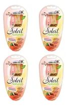 Comprar Combo Maquina De Afeitar Bic Soleil Naturals X8 Afeitadoras