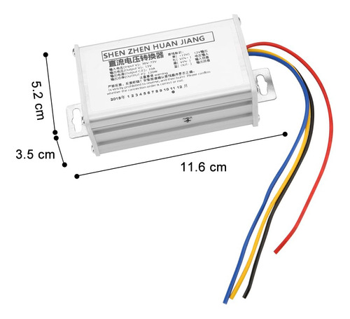 Módulo De Fuente De Alimentación Dc-dc 36v-72v A 12v 10a 120