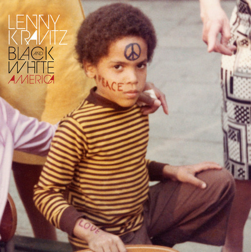 Lenny Kravitz -  Black And White America - cd 2011 producido por Roadrunner Records