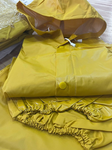 Traje De Lluvia Max Track Combat Pvc Amarillo 2xl