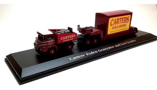 Camion Carters Foden Generator & Low Loader Escala  1:76