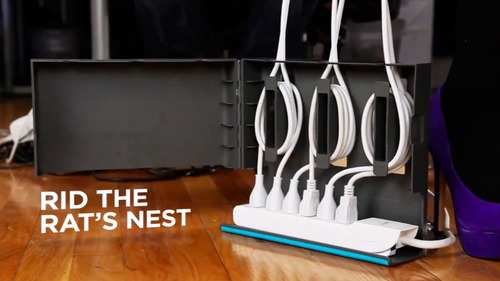 Plug Hub Organizador De Cables Quirky