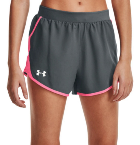 Short Running Under Armour Fly By 2.0 Gris Mujer 1350196-013
