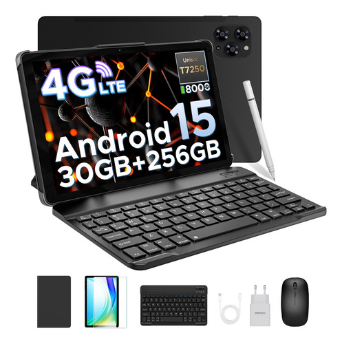 Doogee Tabg6 Android15 Tablet 11pulgadas Con Ratón Y Teclado