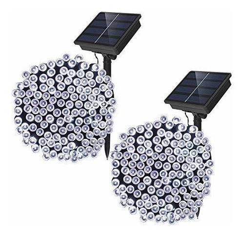 Dolucky Secuencia Solar, Las Luces 72 Pies 200led 8 Modos De