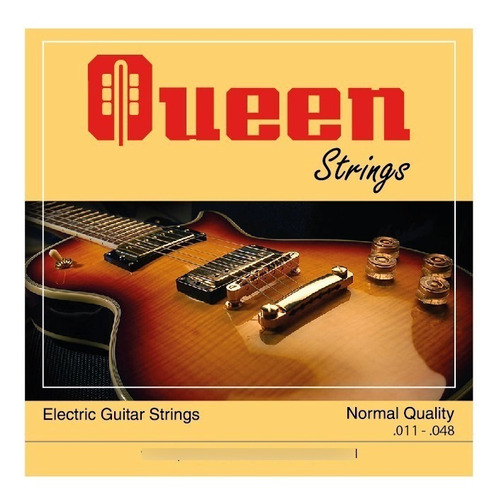 Cuerdas Guitarra Eléctrica Queen Normal Quality 011-048